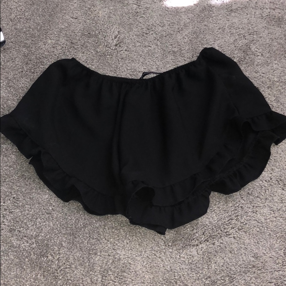 Brandy Melville black bathing suit coverup